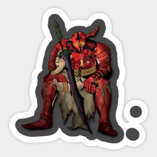 Hell knight Sticker